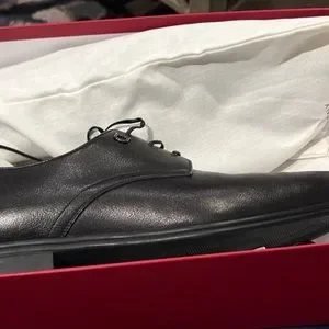 Ferragamo Mens shoes in black. Size 10 for mens. Worn once. In great condition Salvatore Ferragamo | Shoes | Ferragamo Mens Shoes In Black  main image 2